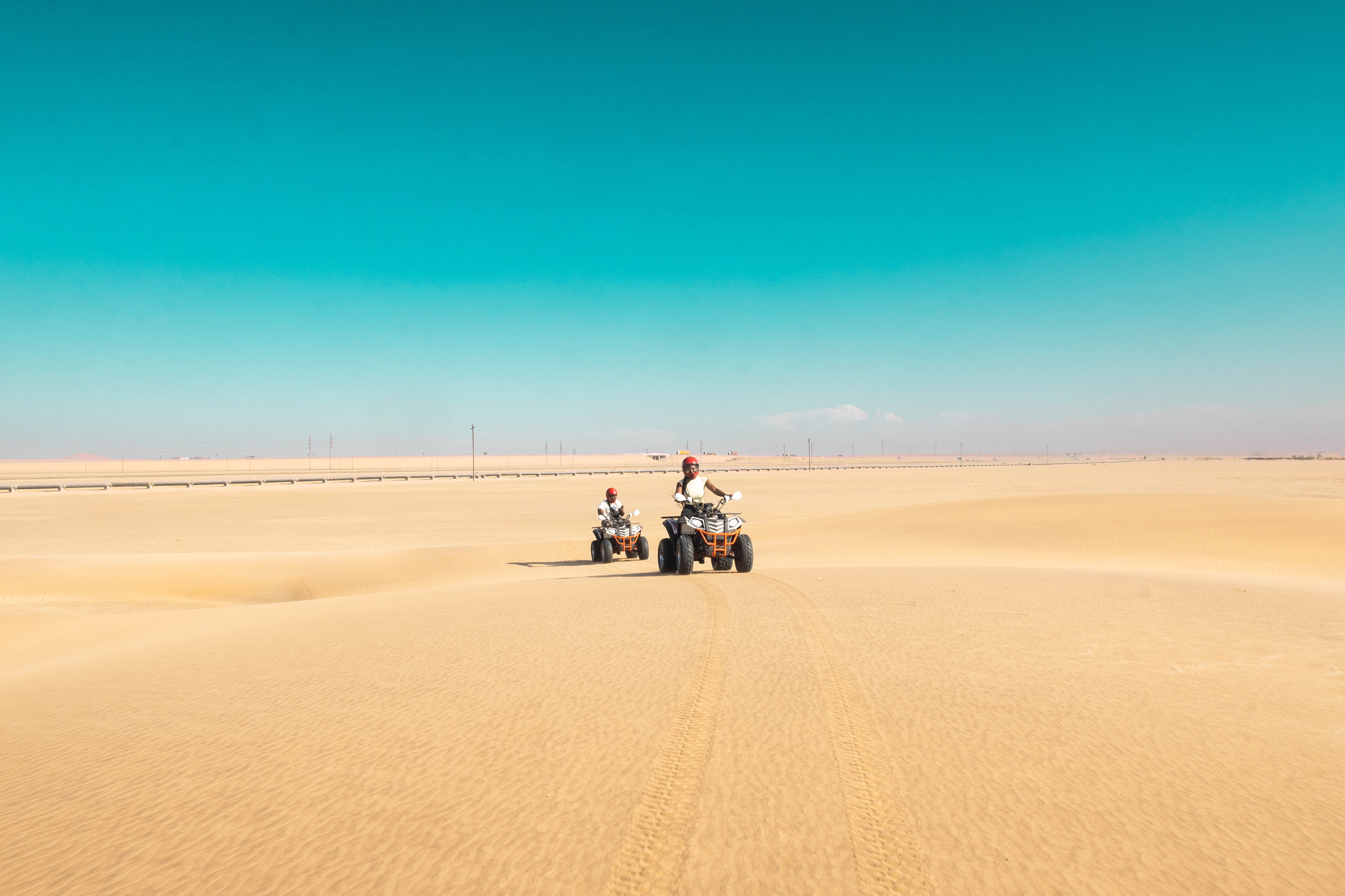 Quad Biking on Dune 7